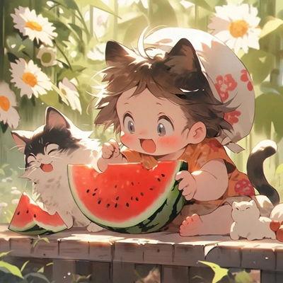 吃瓜图片动漫搞笑,动漫吃瓜图鉴，欢乐无限