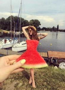 广州吃瓜裙,吃瓜裙引领时尚风尚