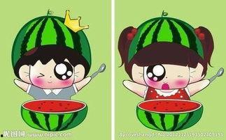 吃瓜男孩吃瓜女孩情头,吃瓜男孩与吃瓜女孩的甜蜜情头故事